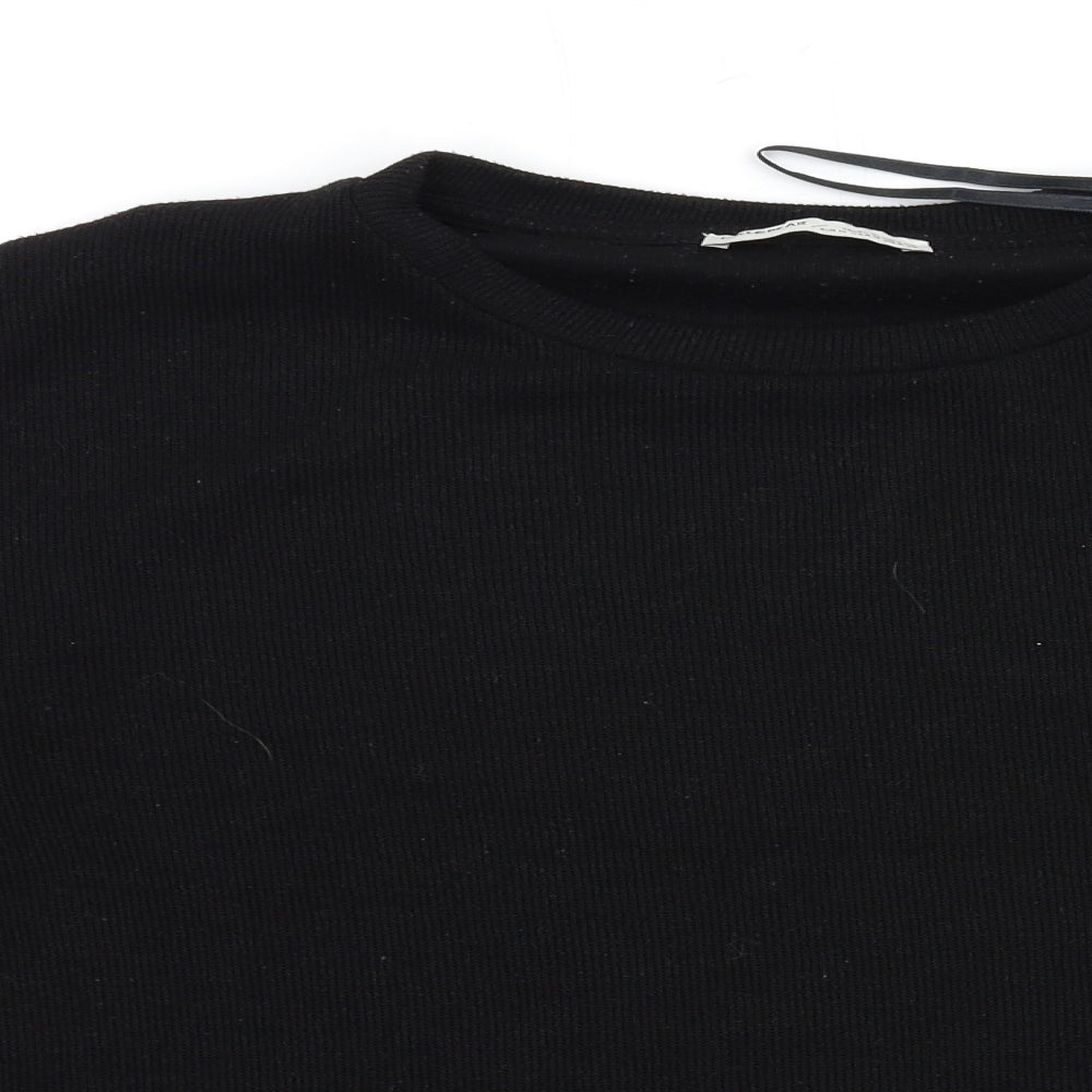 Pull&Bear Womens Black   Pullover Jumper Size M