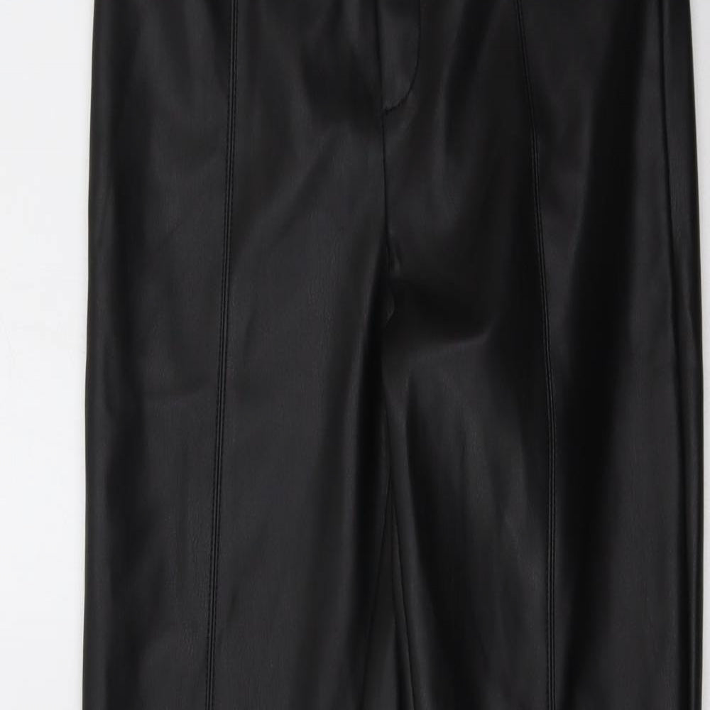 Zara Womens Black   Trousers  Size M L31 in