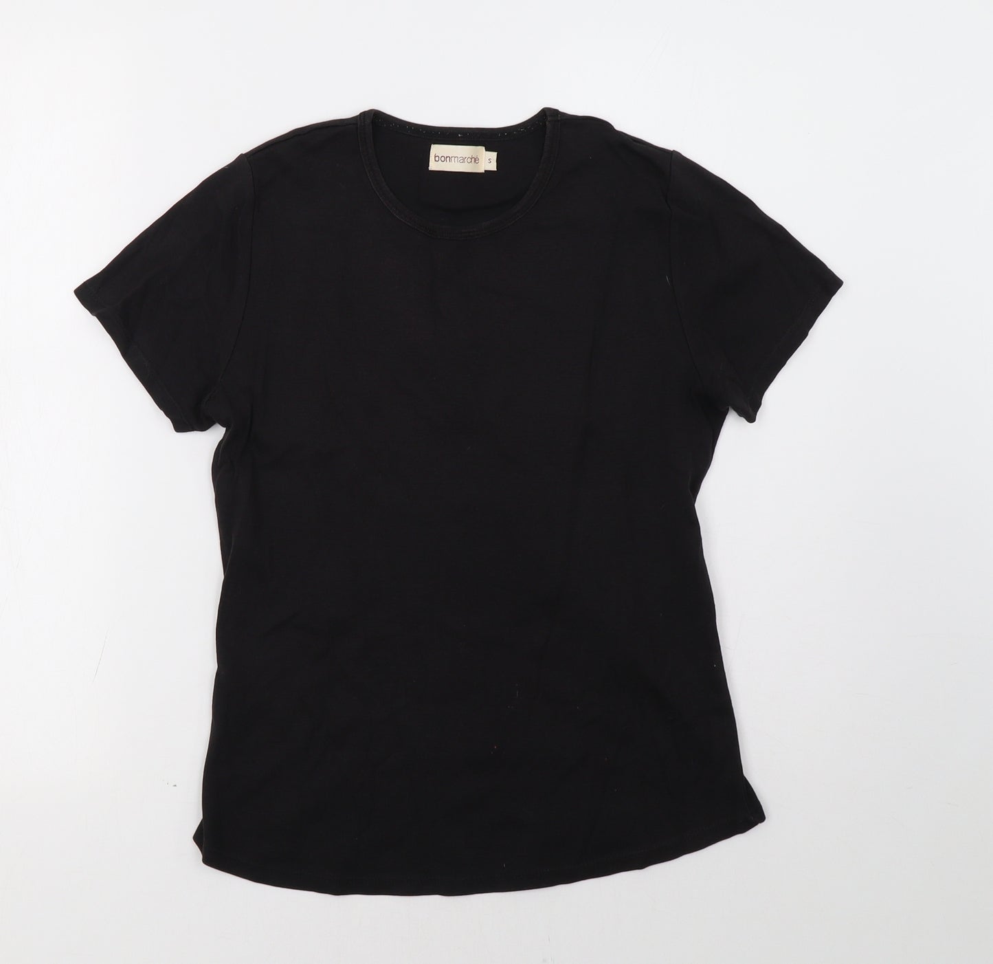 bonmarch Womens Black   Basic T-Shirt Size S