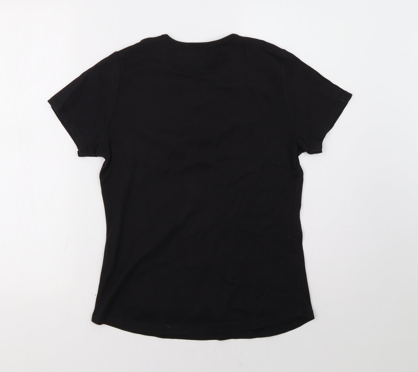 bonmarch Womens Black   Basic T-Shirt Size S