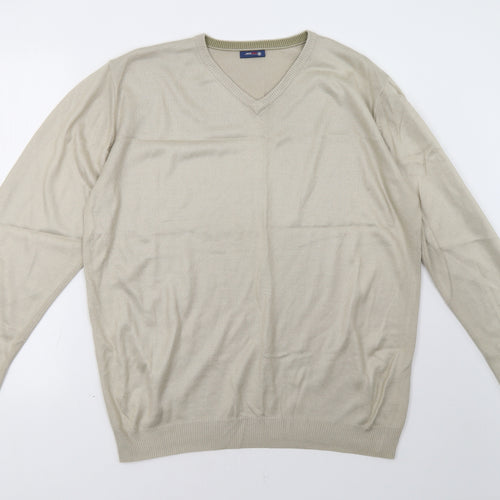 West Rock Mens Beige   Pullover Sweatshirt Size M