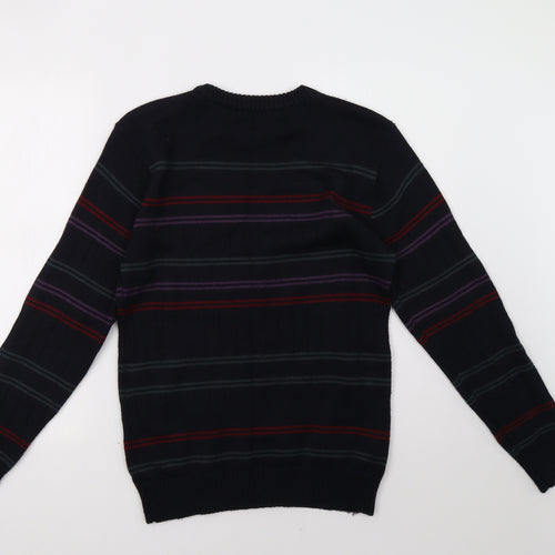 Savatini Mens Blue   Pullover Sweatshirt Size S