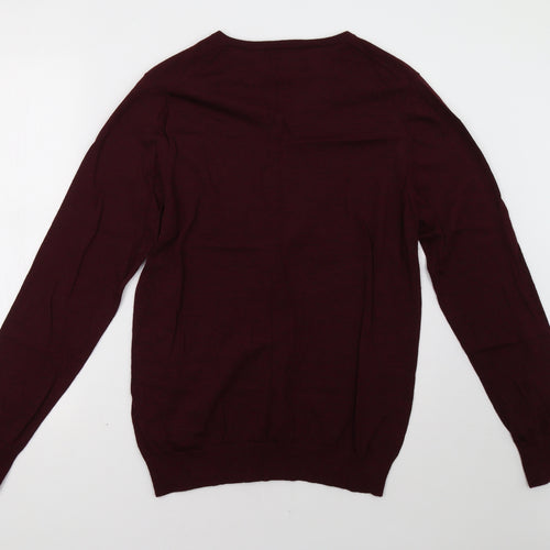 Linea Mens Red   Pullover Sweatshirt Size M