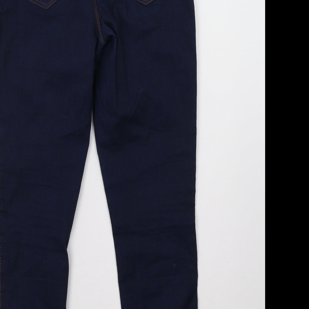 Primark Womens Blue   Jegging Trousers Size 10 L28 in