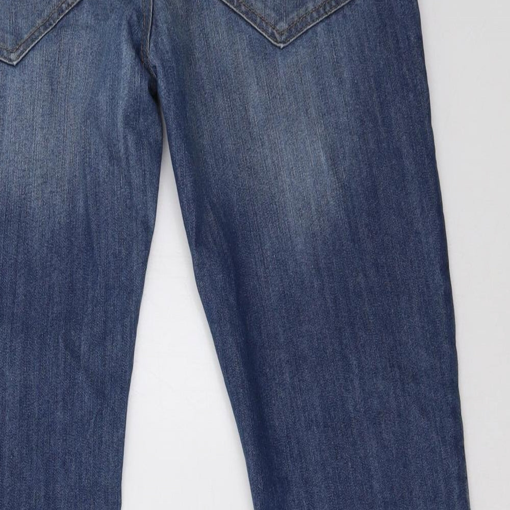 Primark Mens Blue   Straight Jeans Size 34 L32 in