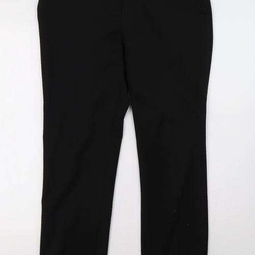 Sainsburys Womens Black   Trousers  Size 12 L31 in