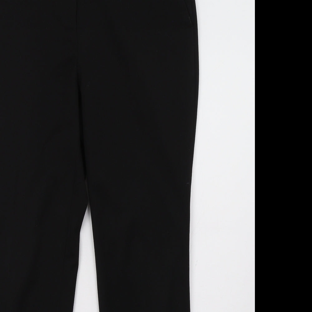 Sainsburys Womens Black   Trousers  Size 12 L31 in