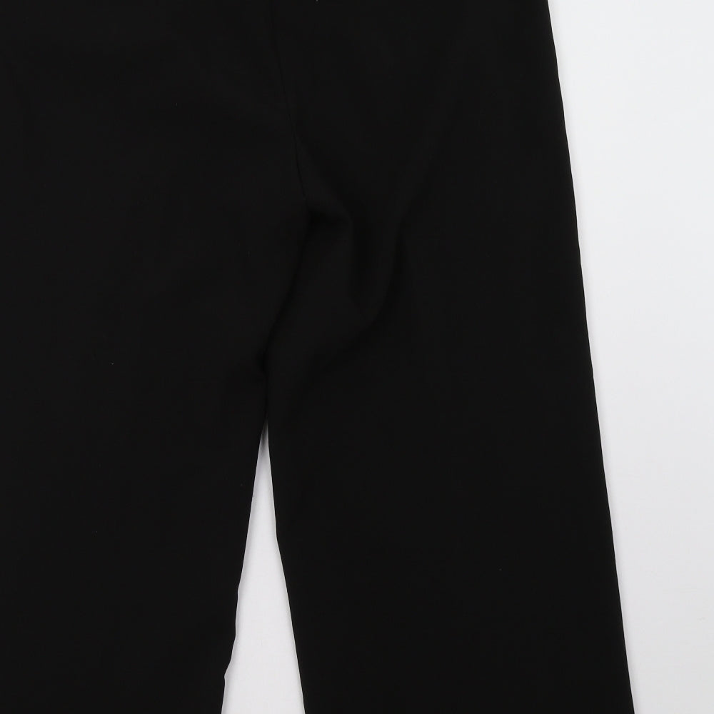 zar Womens Black   Trousers  Size 12 L29 in
