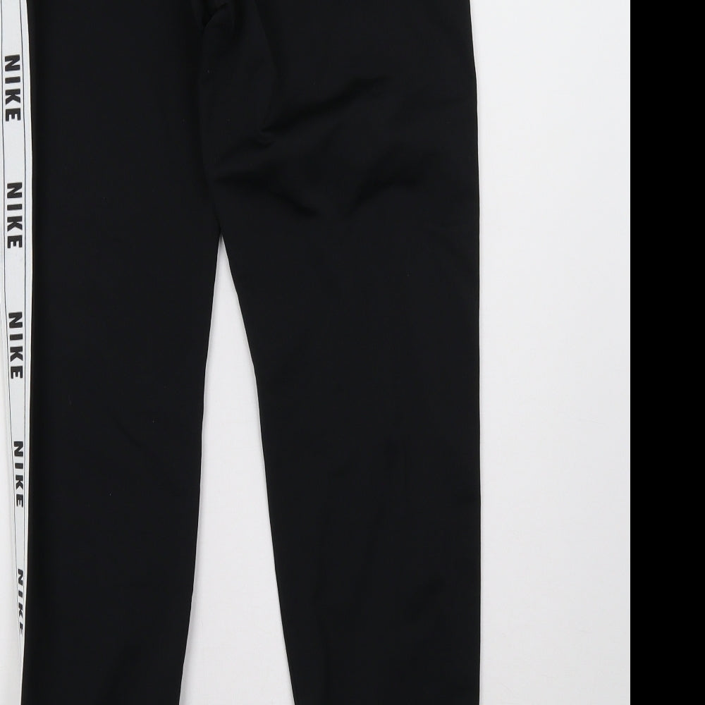 Nike Boys Black   Jogger Trousers Size L