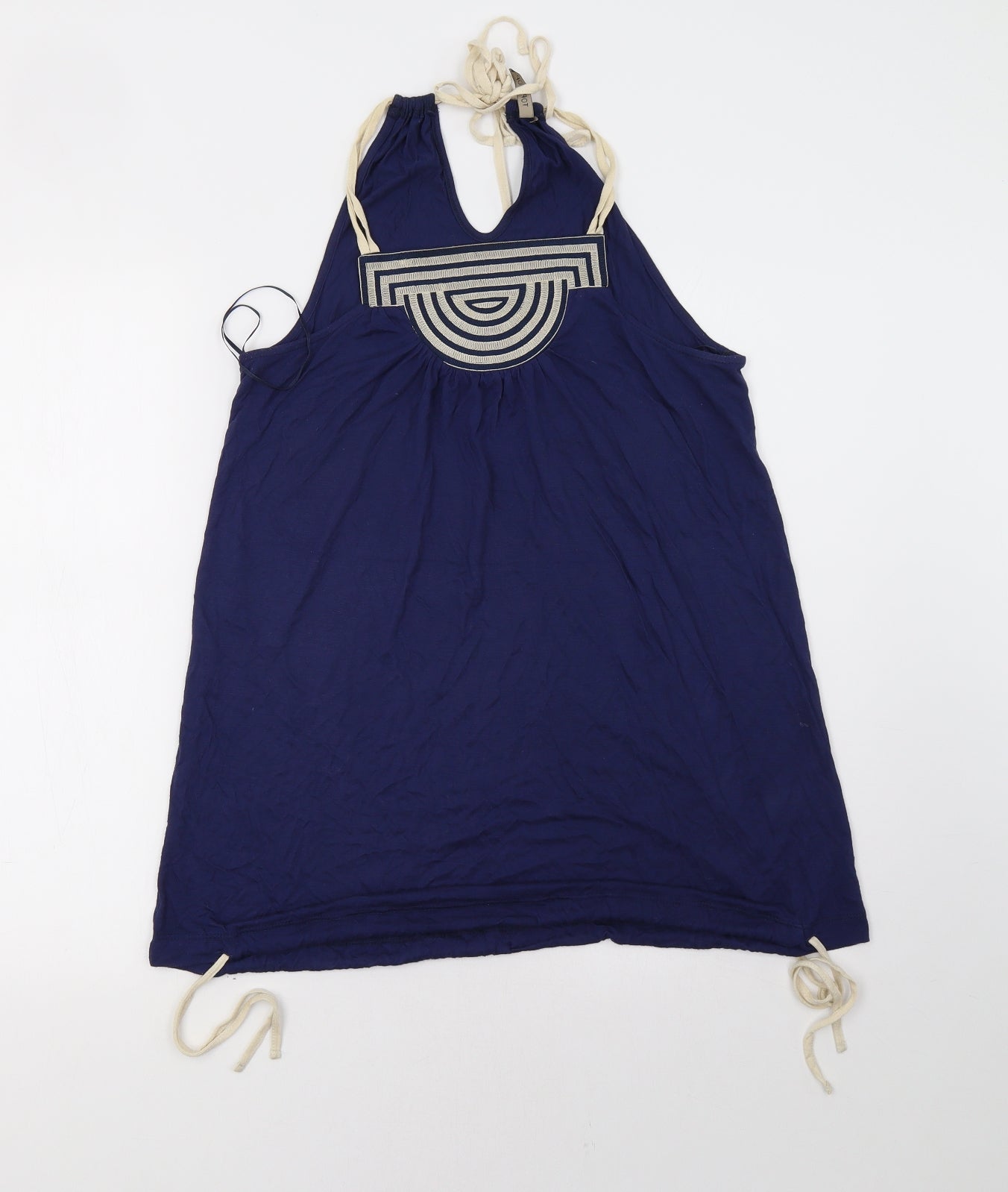 Topshop Womens Blue   Basic Tank Size 8