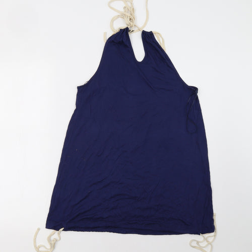 Topshop Womens Blue   Basic Tank Size 8