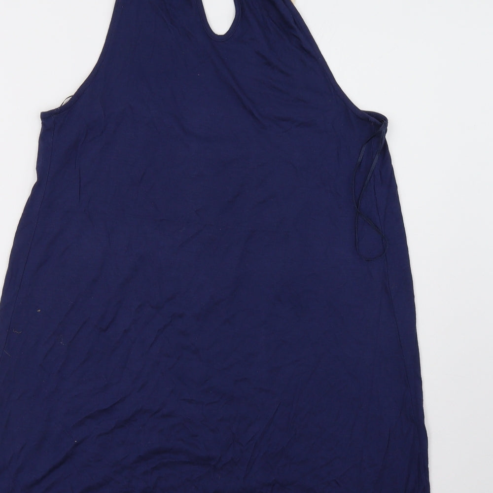 Topshop Womens Blue   Basic Tank Size 8