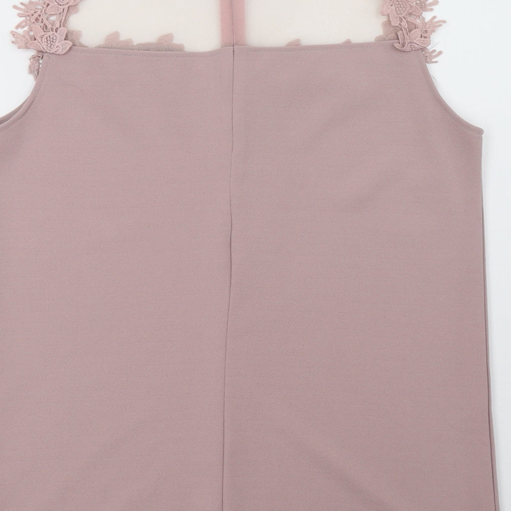 Urban Mist Womens Pink   Basic Tank Size XL