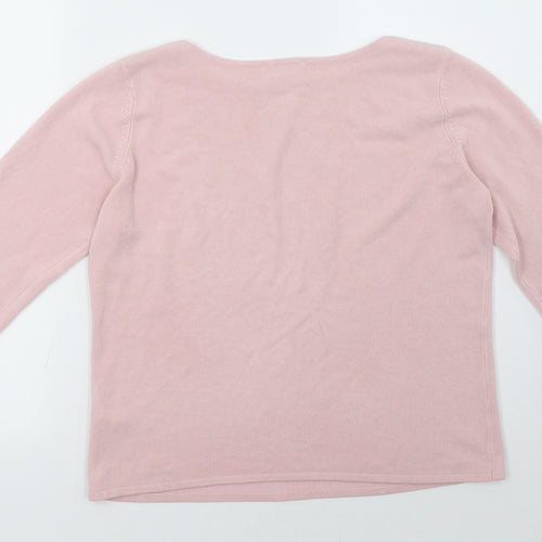 BHS Womens Pink   Pullover Sweatshirt Size 12