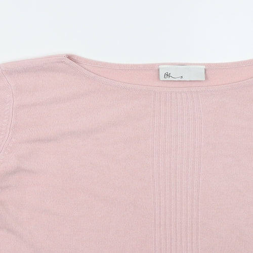 BHS Womens Pink   Pullover Sweatshirt Size 12
