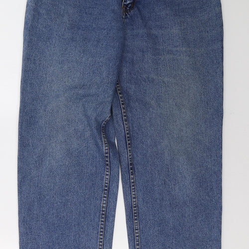 b-52 Mens Blue  Denim Straight Jeans Size 34 L31 in