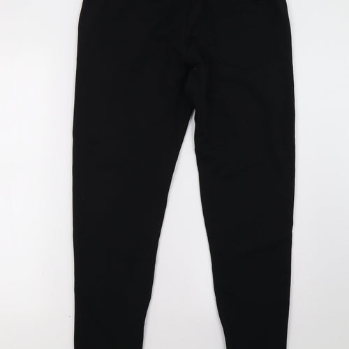 bk  Mens Black   Jogger Trousers Size M L32 in