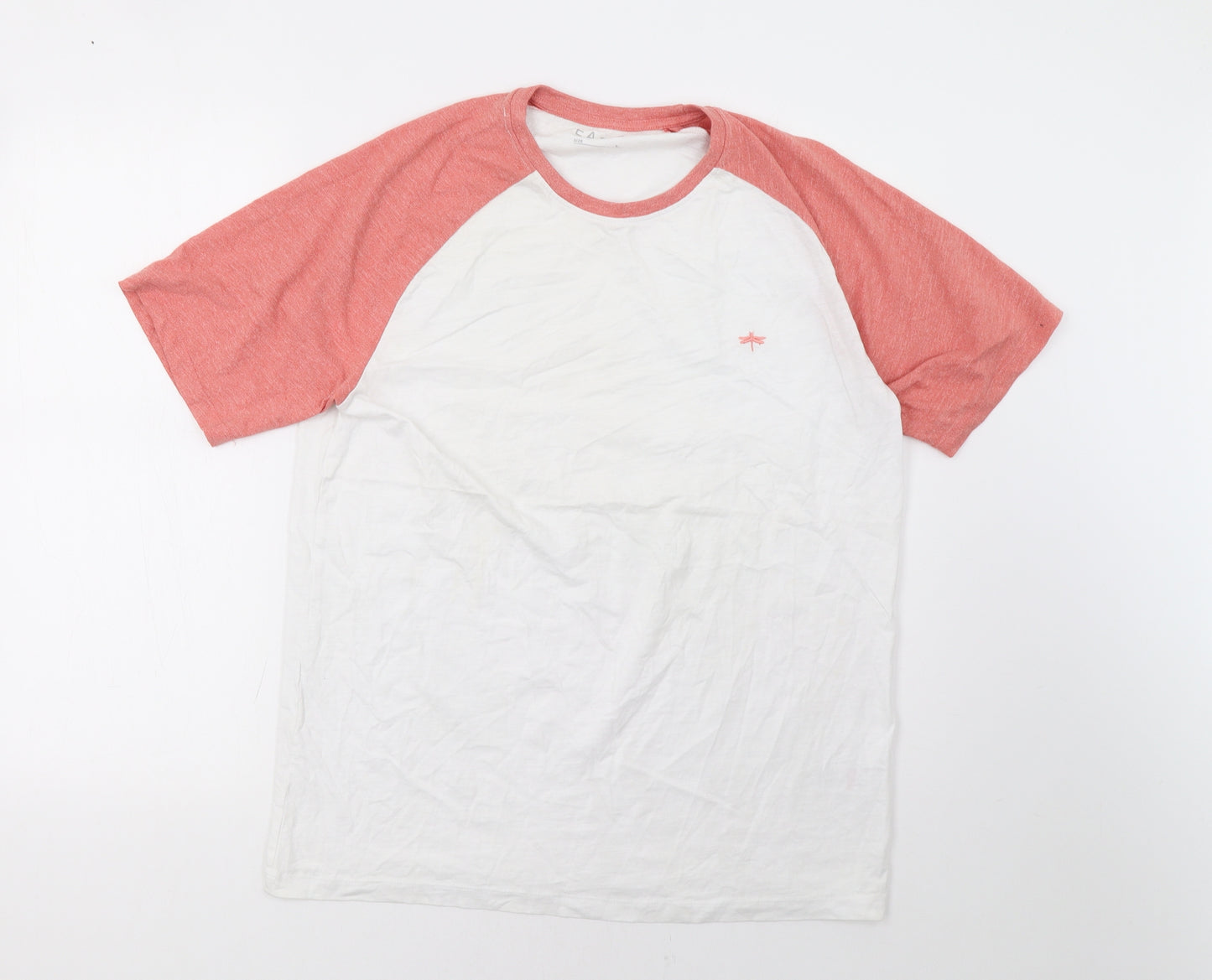 Matalan Mens White    T-Shirt Size L