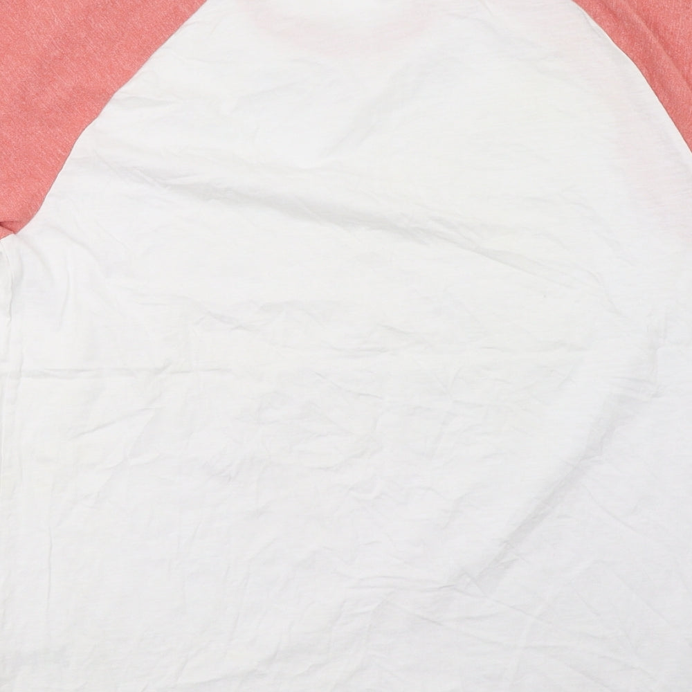 Matalan Mens White    T-Shirt Size L