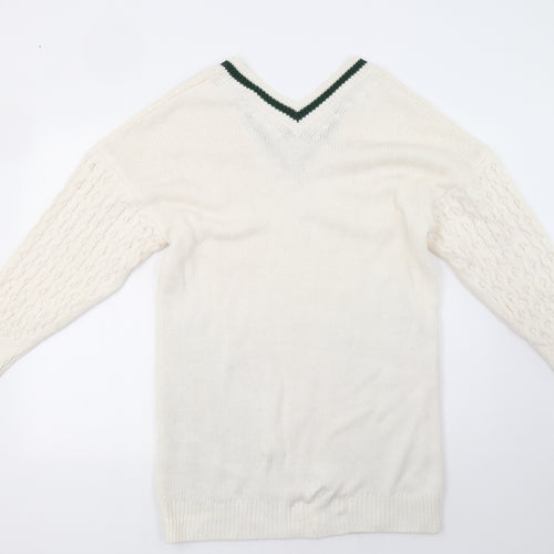 ASOS Womens White  Knit A-Line  Size 10