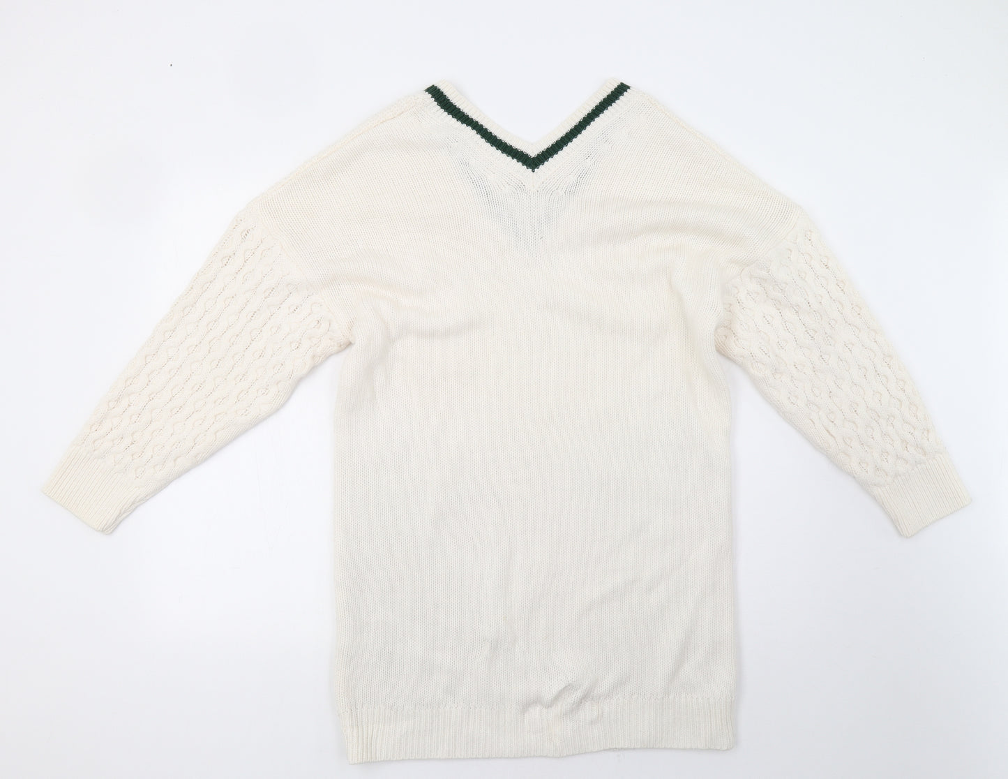ASOS Womens White  Knit A-Line  Size 10