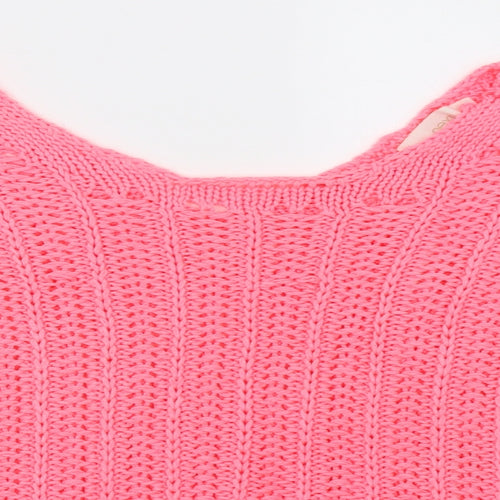 NEXT Womens Pink   Pullover Sweatshirt Size S