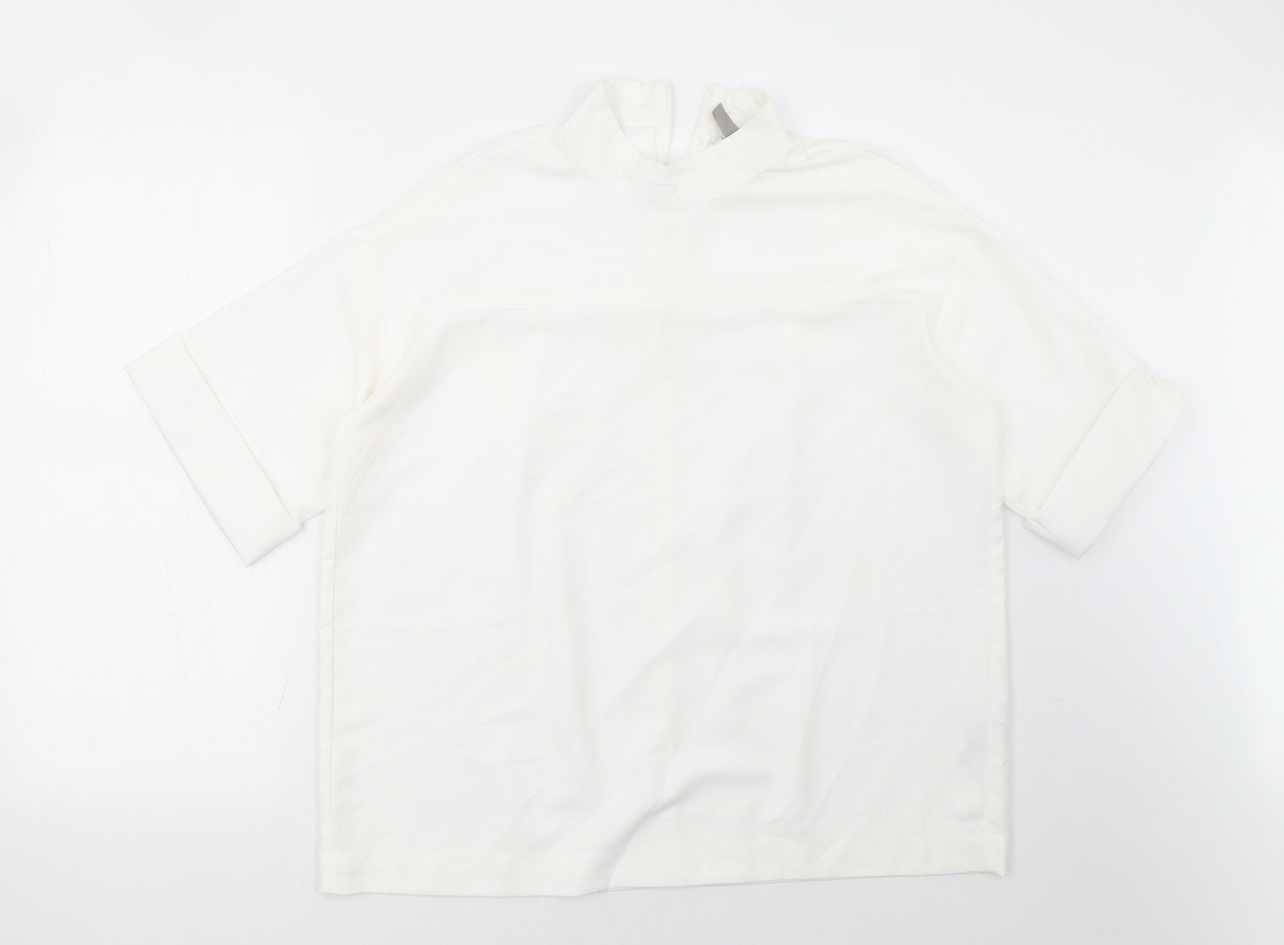 ASOS Womens White   Basic Blouse Size 8