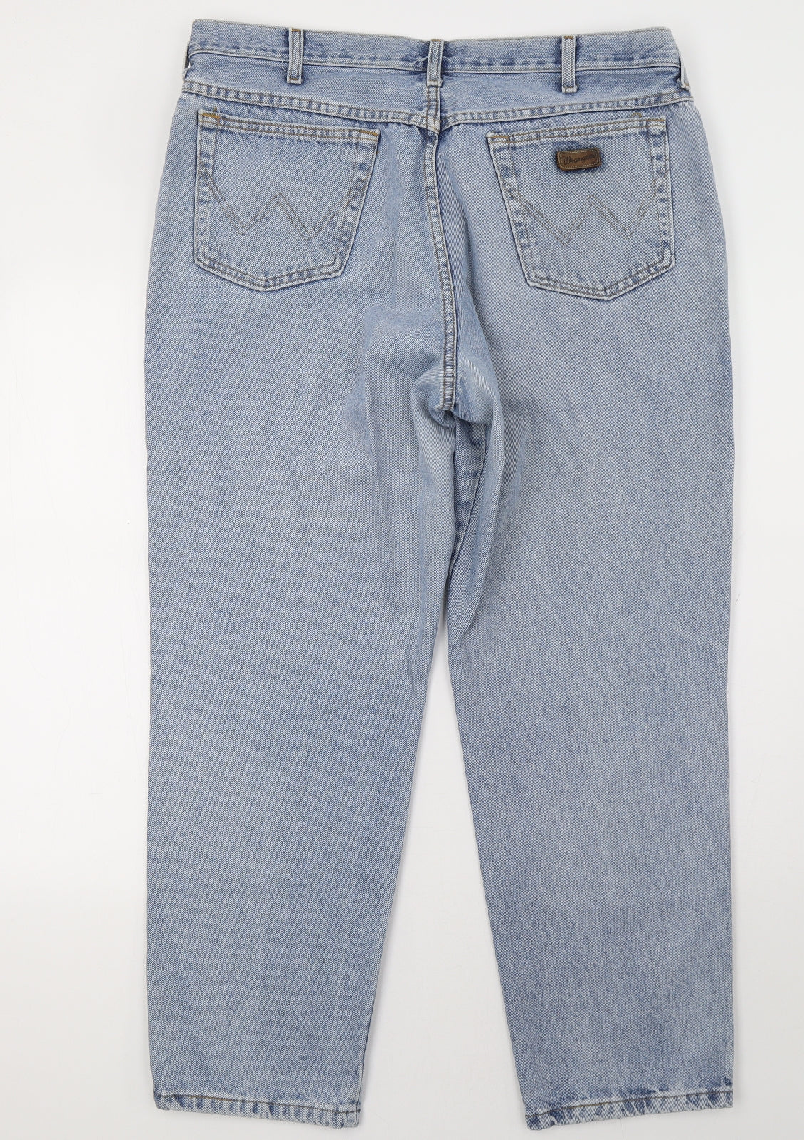 Wrangler Mens Blue   Straight Jeans Size 38 L30 in