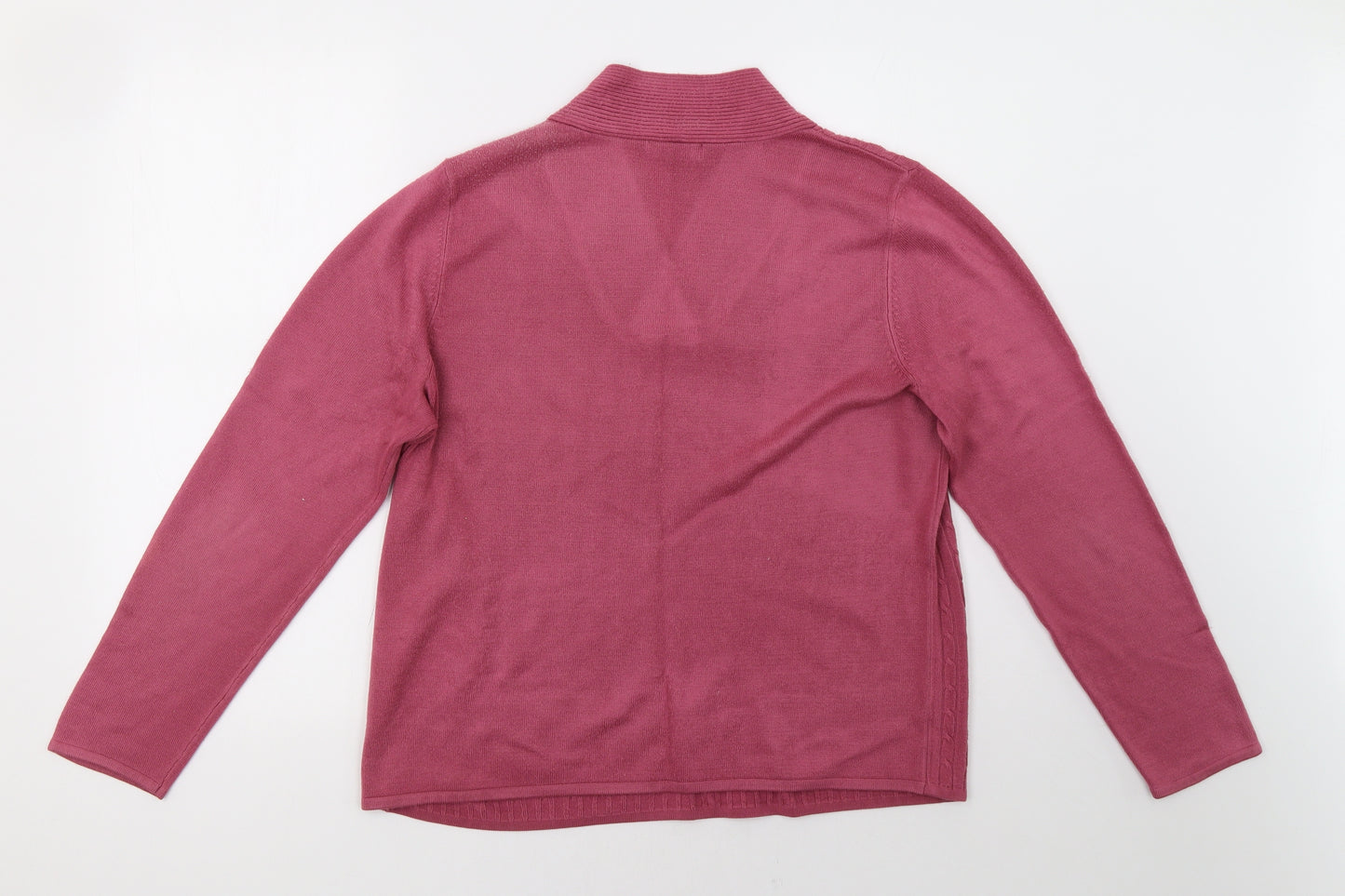 bm  Womens Pink   Pullover Sweatshirt Size M