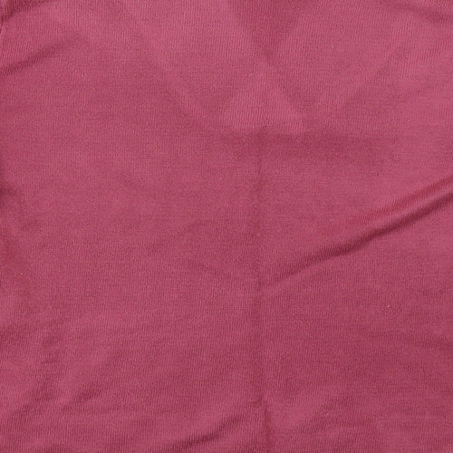 bm  Womens Pink   Pullover Sweatshirt Size M