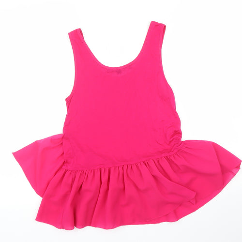 French Connection Womens Pink   Basic Tank Size S