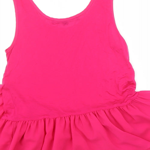 French Connection Womens Pink   Basic Tank Size S
