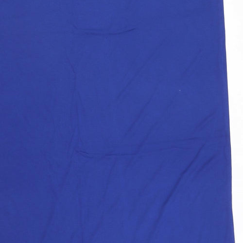 M&S Womens Blue   Basic Blouse Size 12
