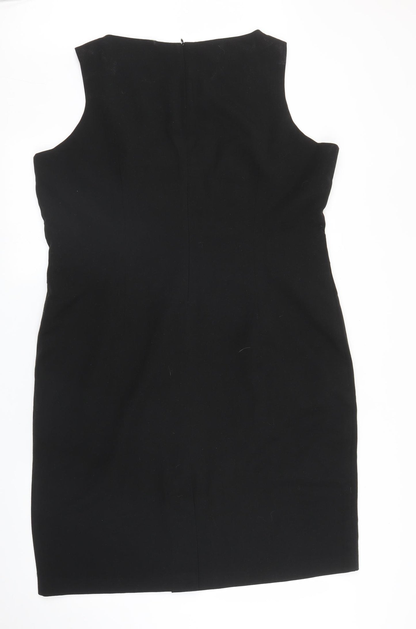 Per Se Womens Black   Sheath  Size 20