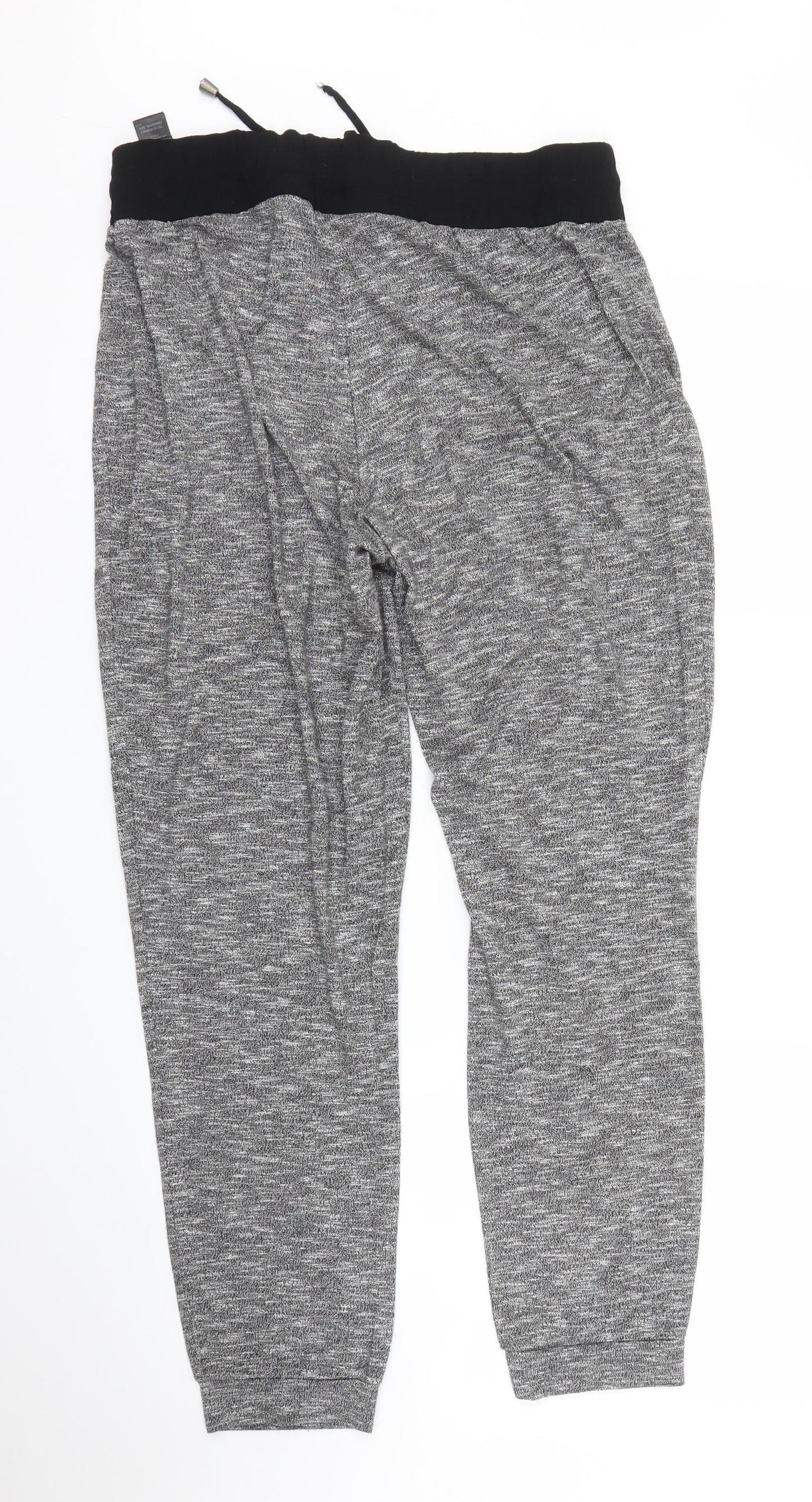 M&S Womens Grey   Sweatpants Trousers Size 12 L27 in