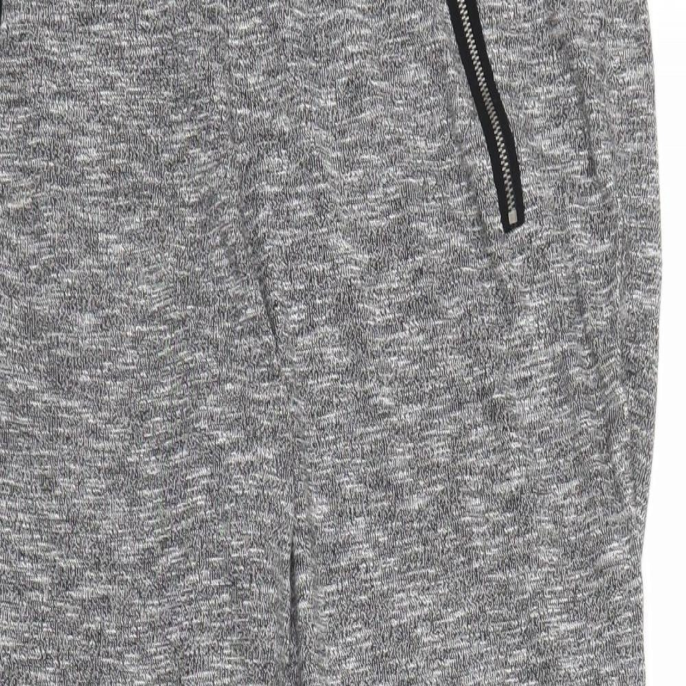 M&S Womens Grey   Sweatpants Trousers Size 12 L27 in
