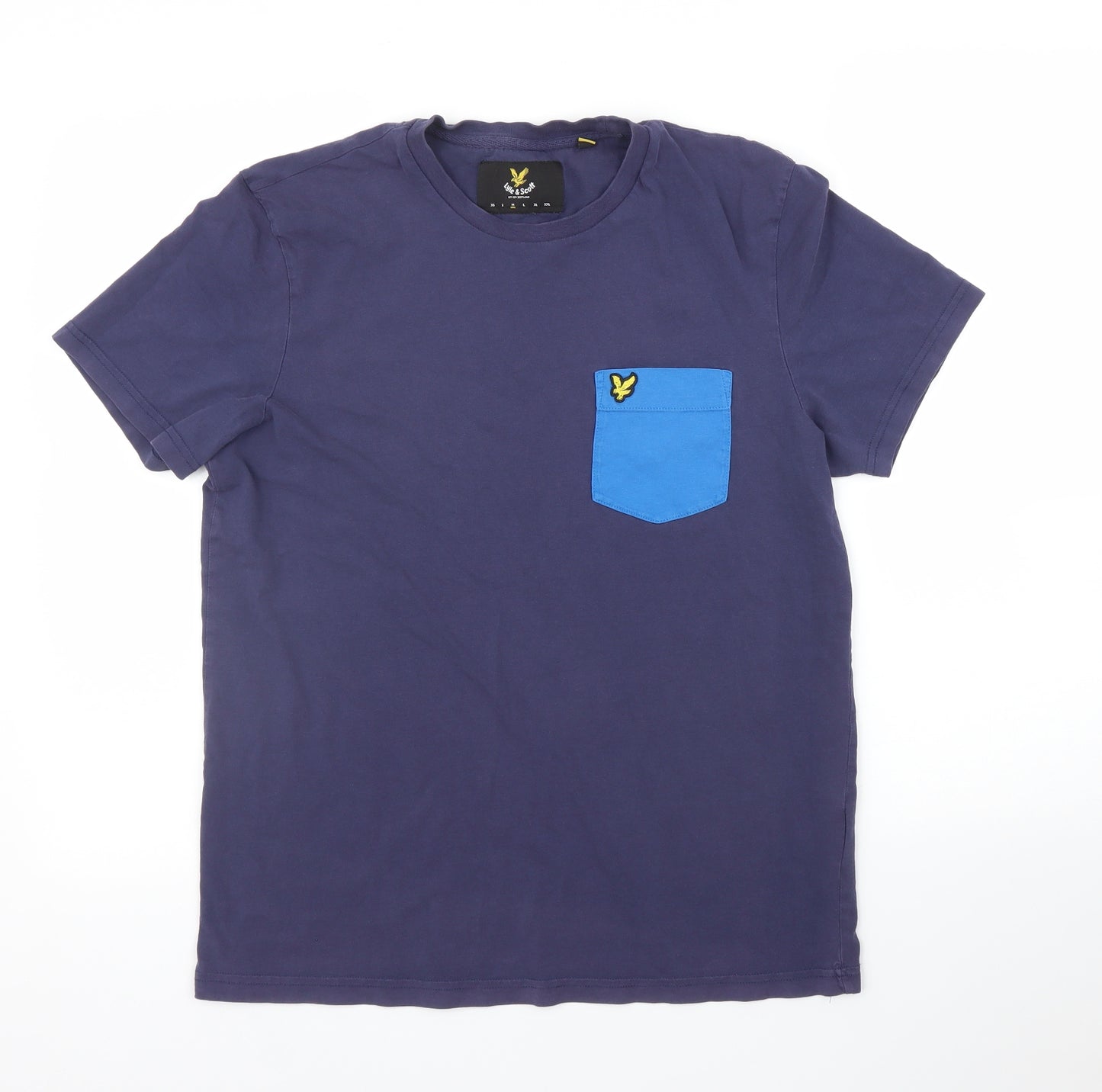 Lyle & Scott Mens Blue    T-Shirt Size M