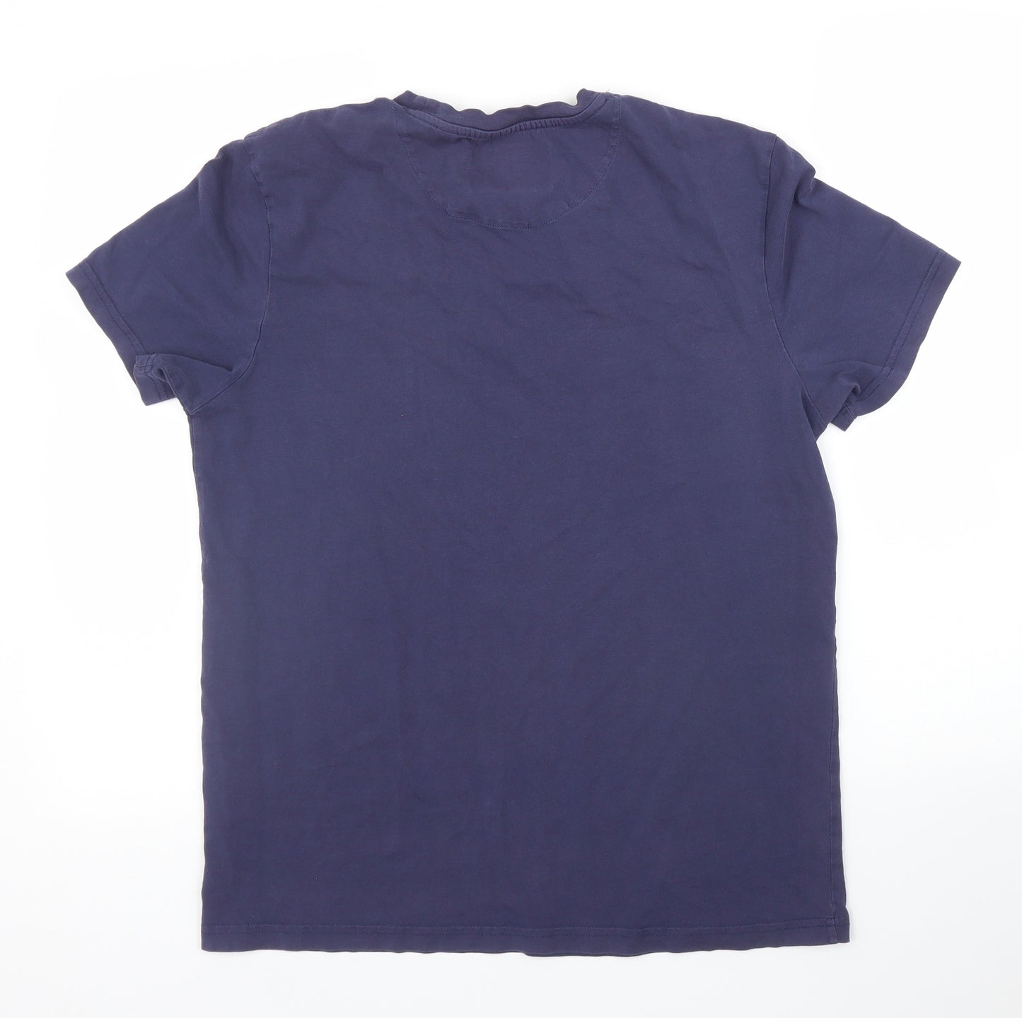 Lyle & Scott Mens Blue    T-Shirt Size M