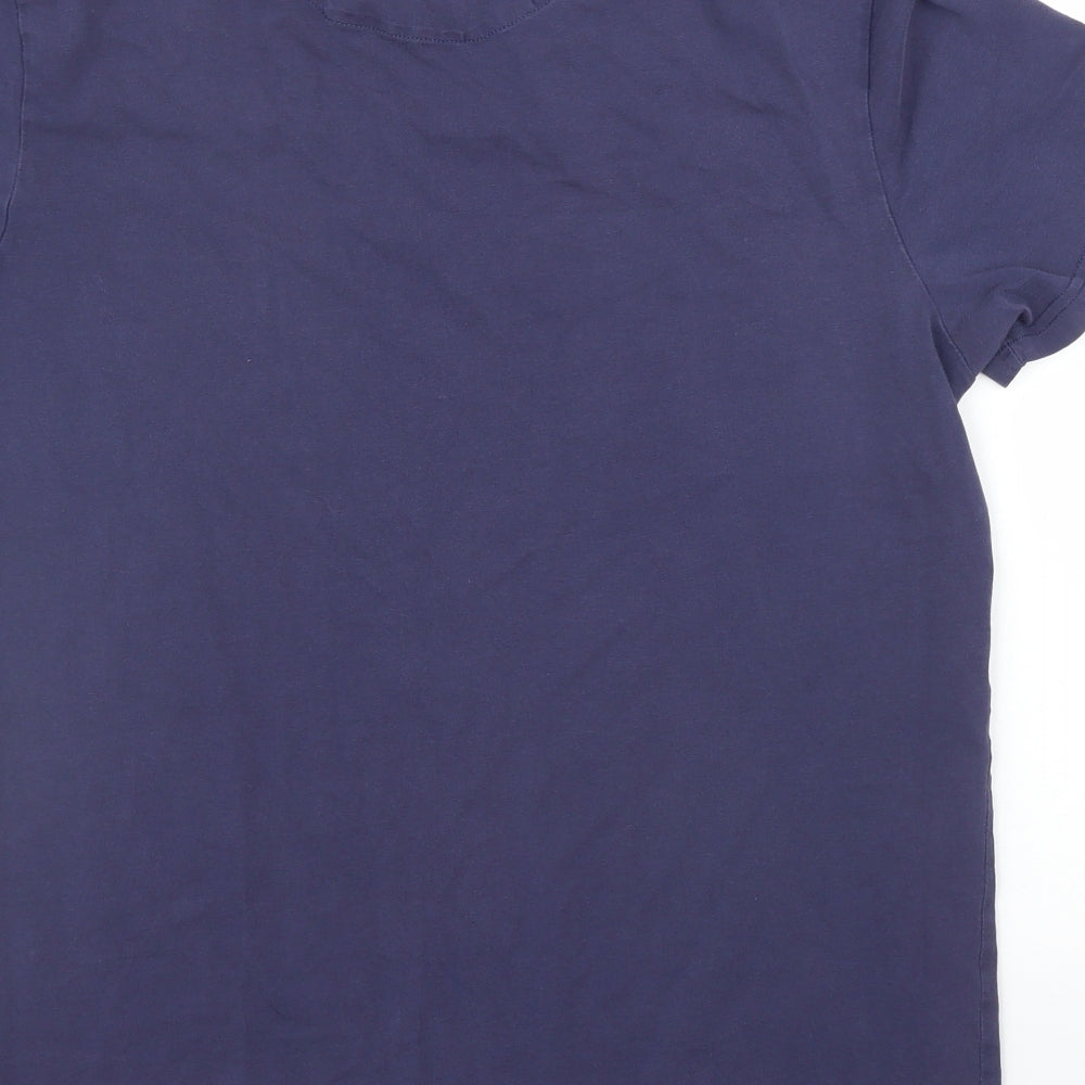 Lyle & Scott Mens Blue    T-Shirt Size M