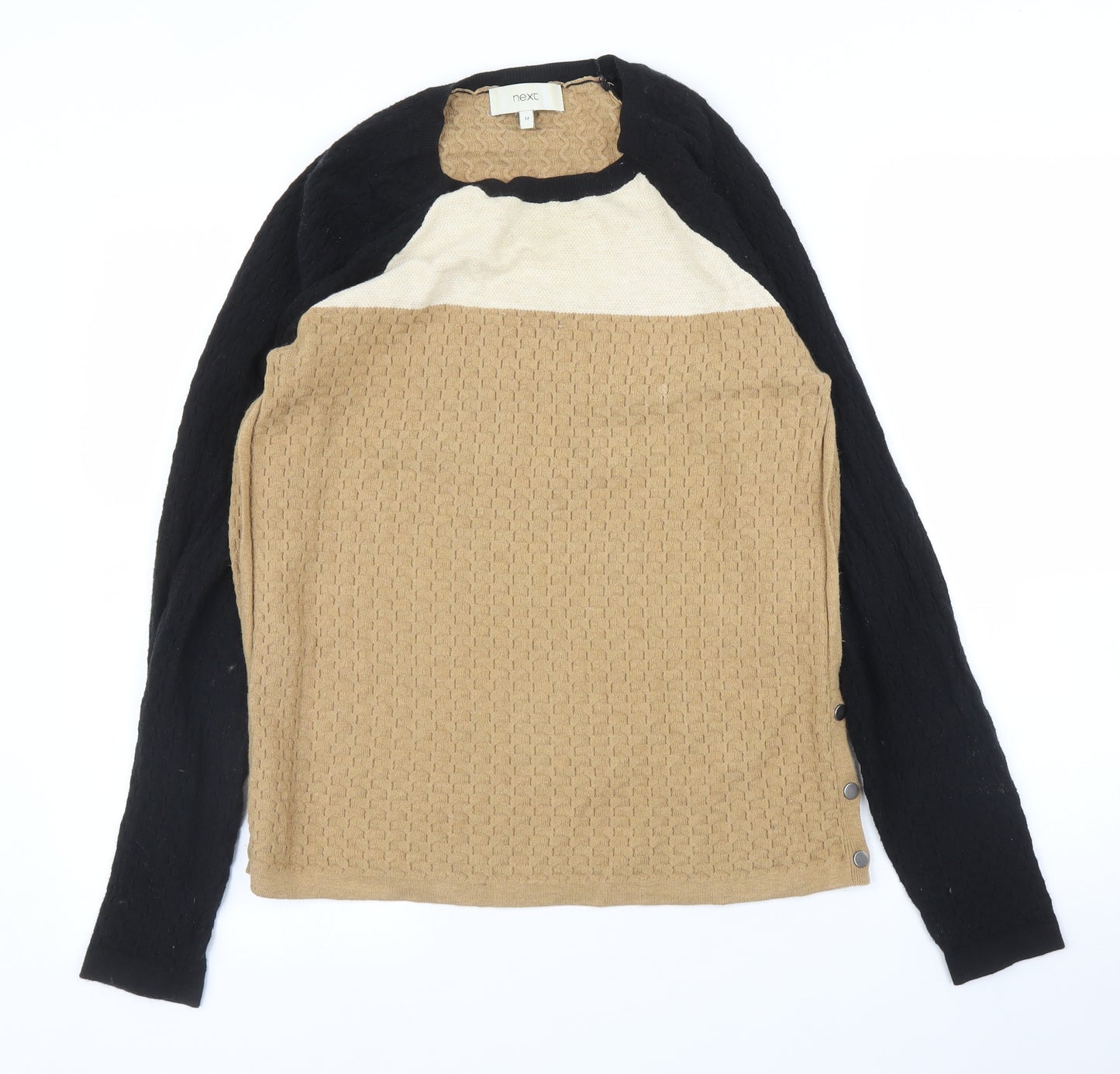 NEXT Womens Beige   Pullover Jumper Size 12