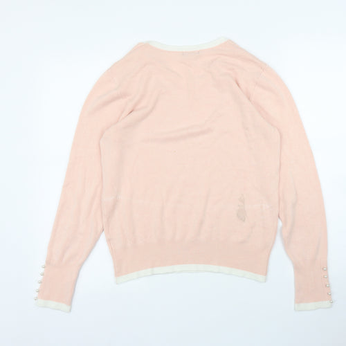 Roman Womens Pink   Pullover Jumper Size 14