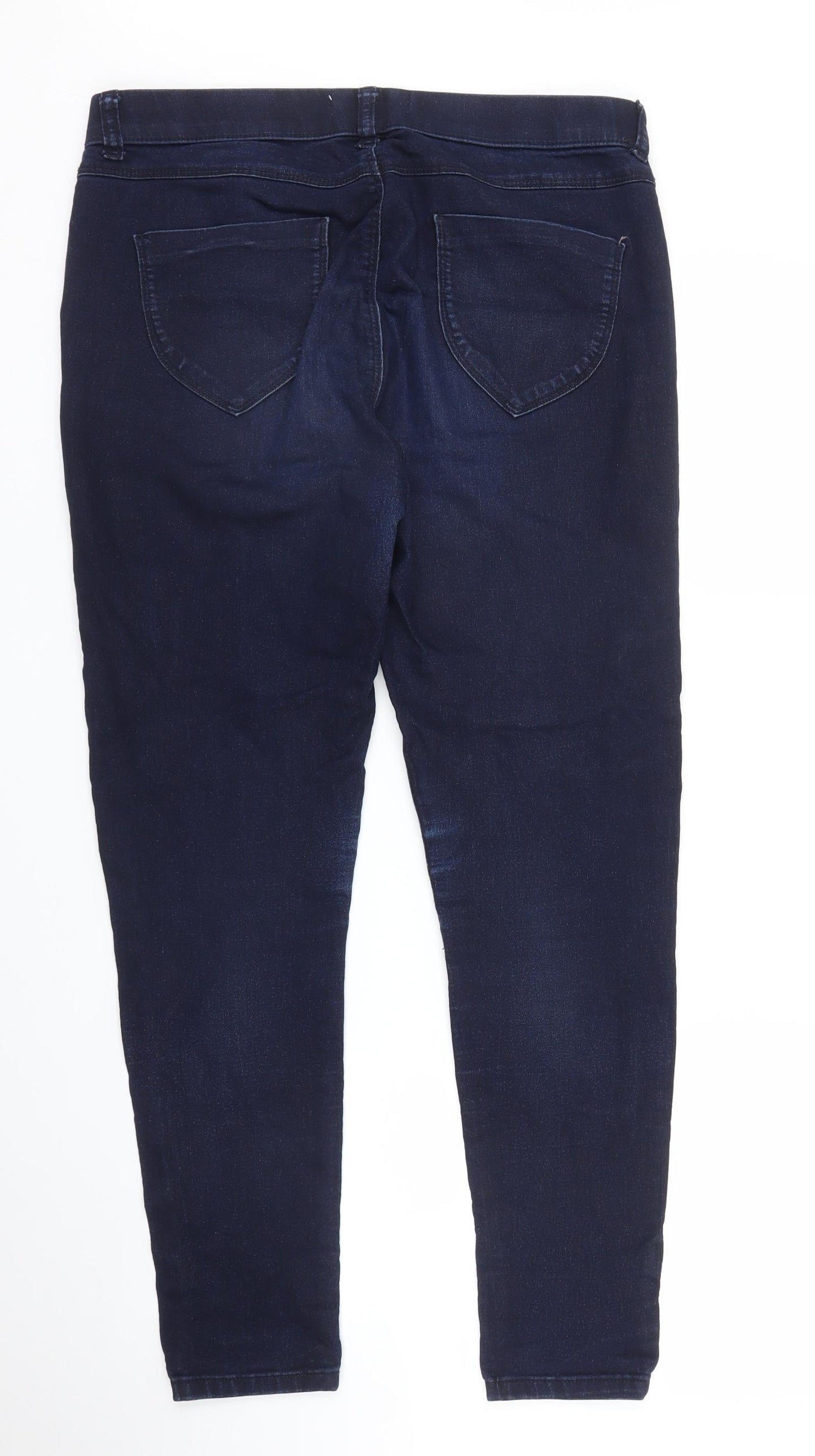 Dorothy Perkins Womens Blue  Denim Jegging Jeans Size 12 L27 in