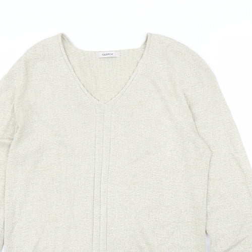 George Womens Beige   Pullover Jumper Size 14