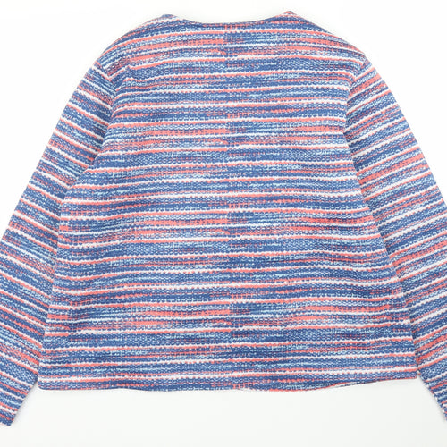 Anna De Lancay Womens Blue   Jacket Blazer Size L  - Chanel jacket