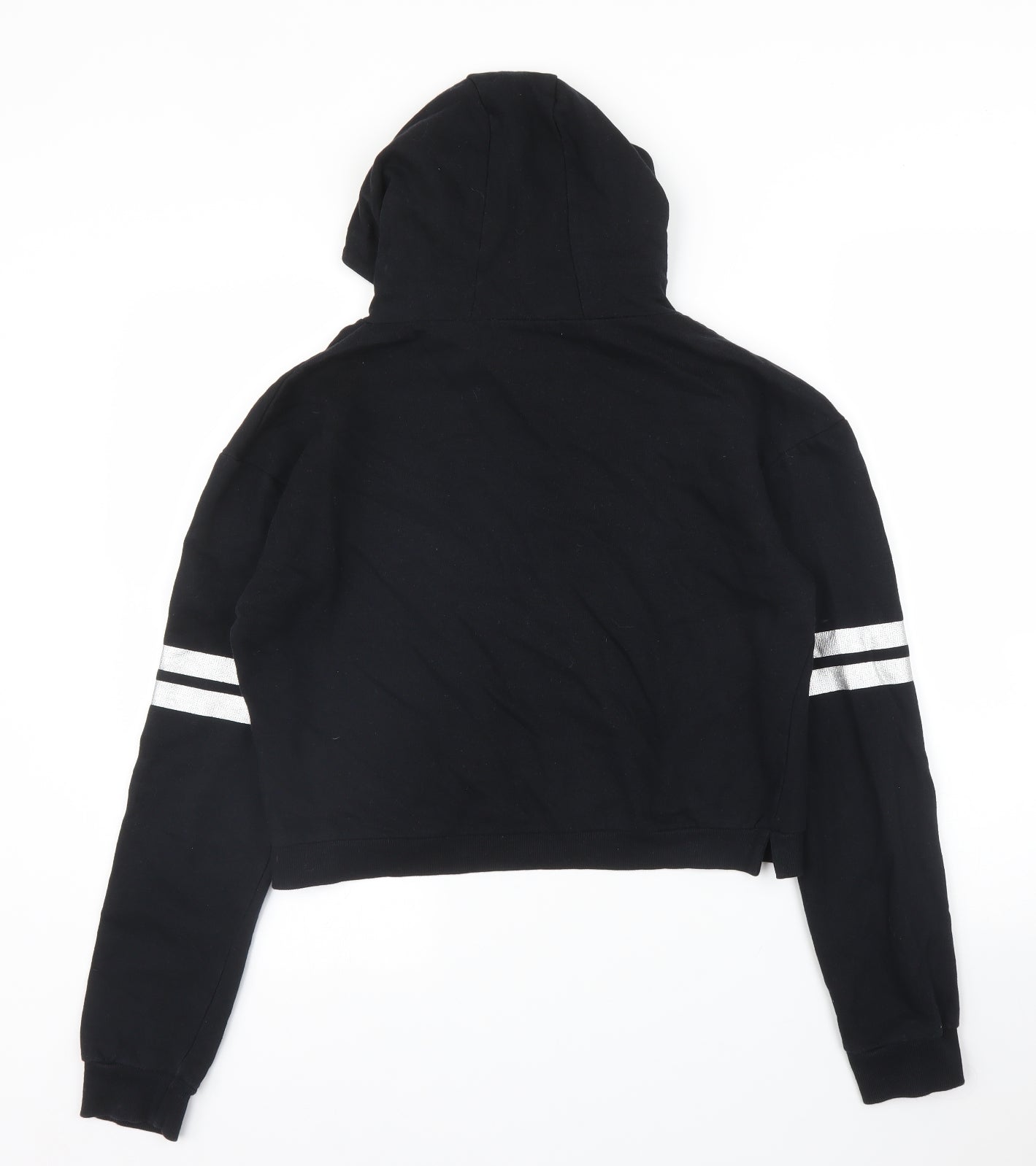 Miss Evie Girls Black   Pullover Hoodie Size 13 Years