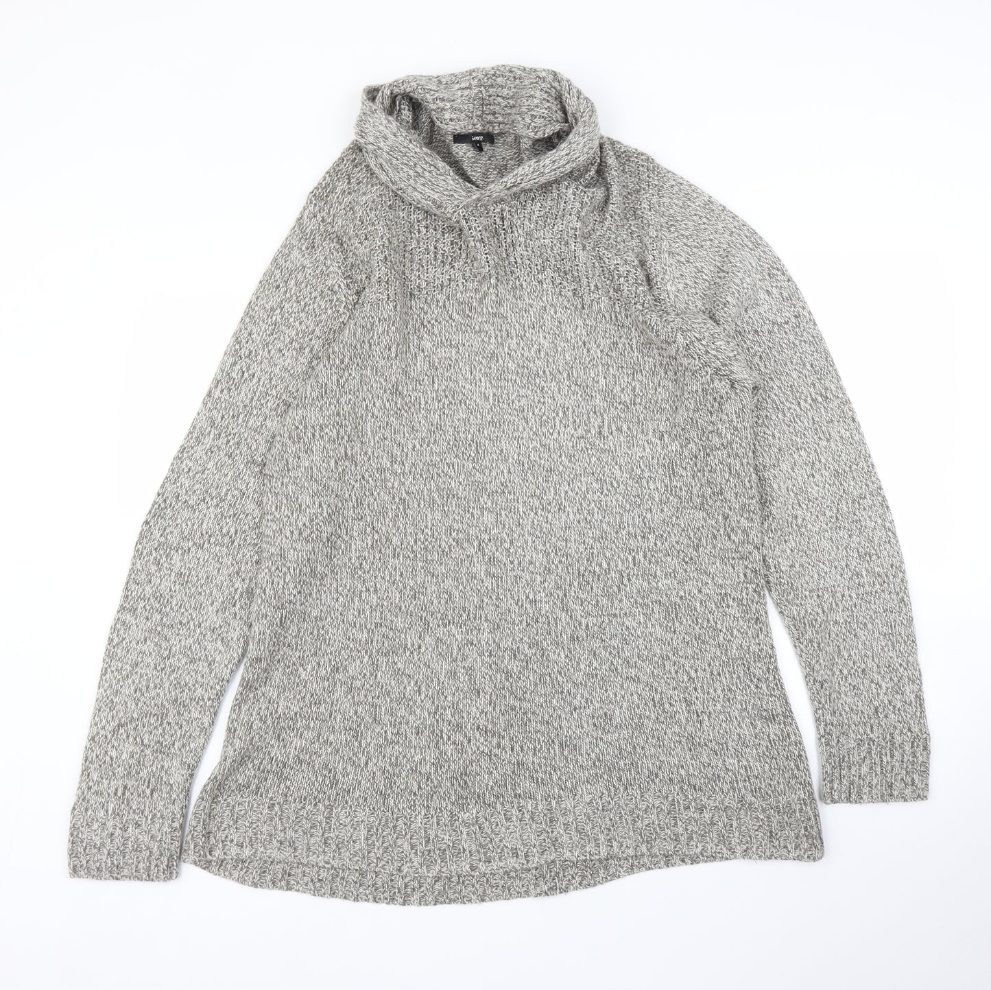 George Womens Grey   Tunic Jumper Size M