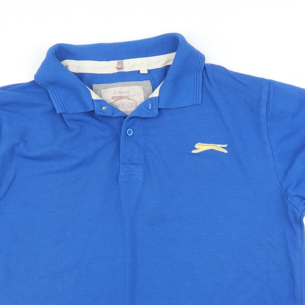 Slazenger Mens Blue    Polo Size XL
