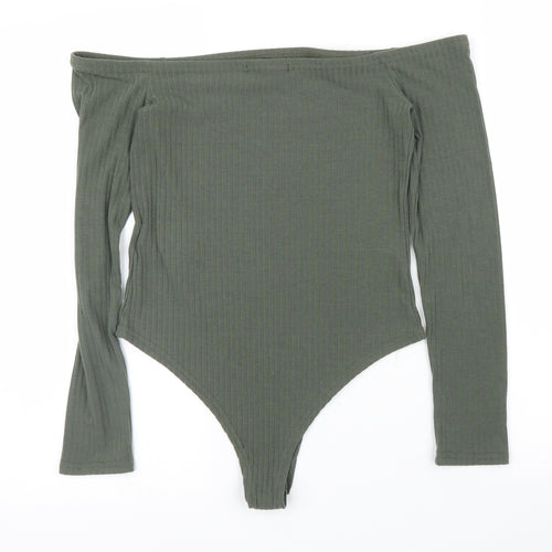 New Look Womens Green   Leotard One-Piece Size 10