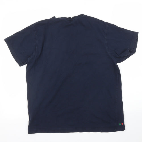 Kickers Mens Blue    T-Shirt Size M