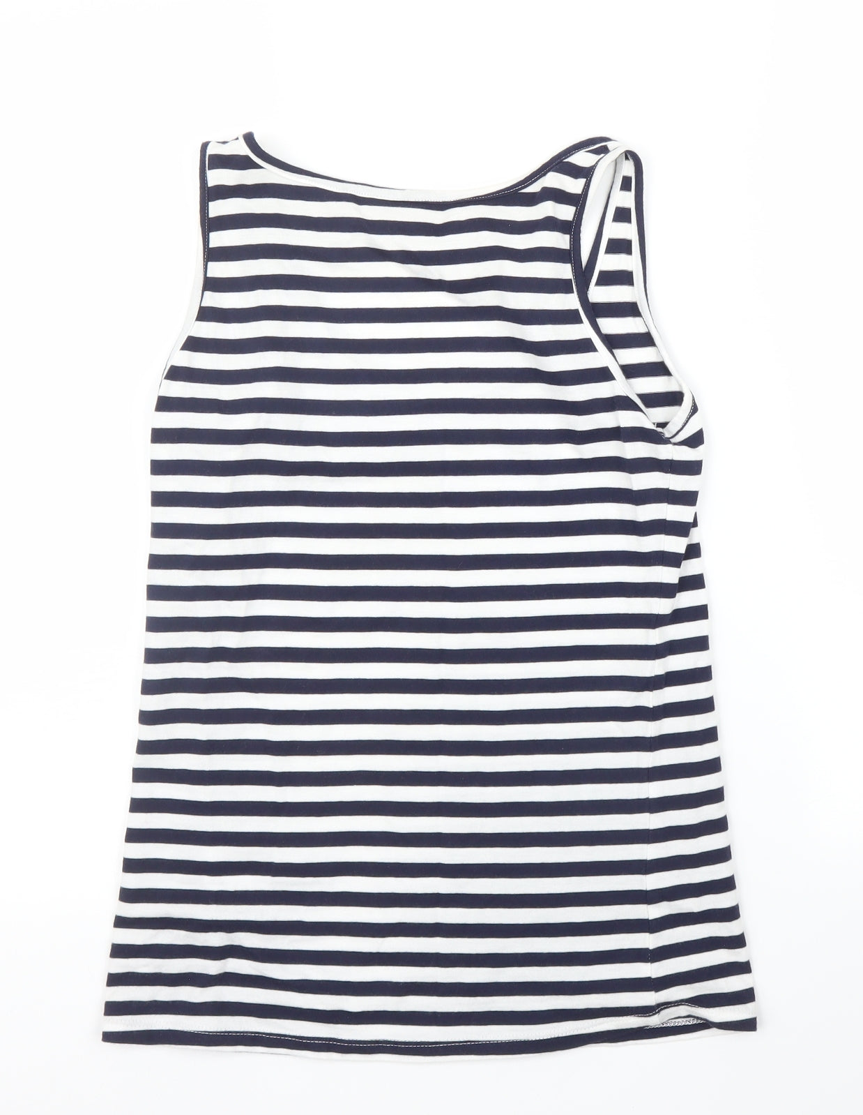 Lee Cooper Womens Blue Striped  Basic Tank Size 10